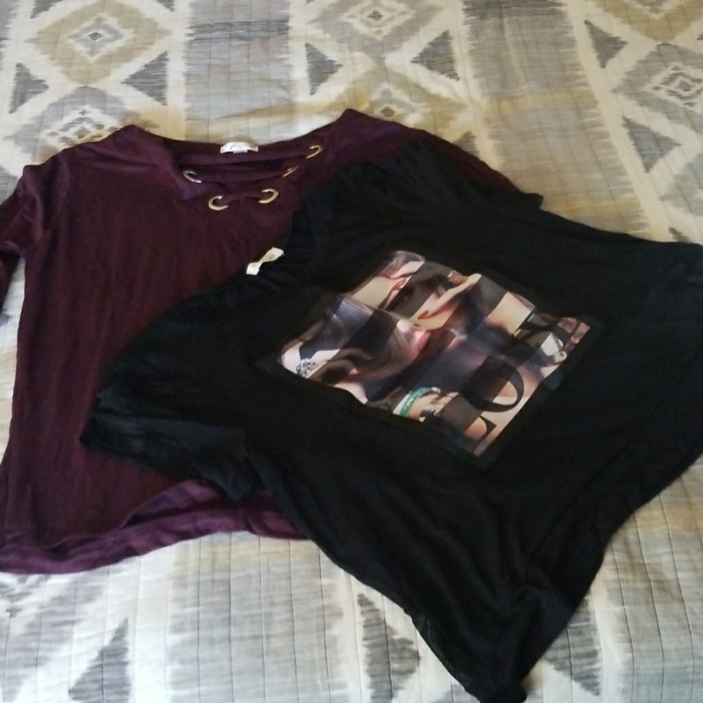 2 blusas talla xl